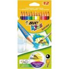 Crayons de couleur, AQUARELLABLES pochette de 12