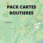 Pack CARTES ROUTIERES MICHELIN